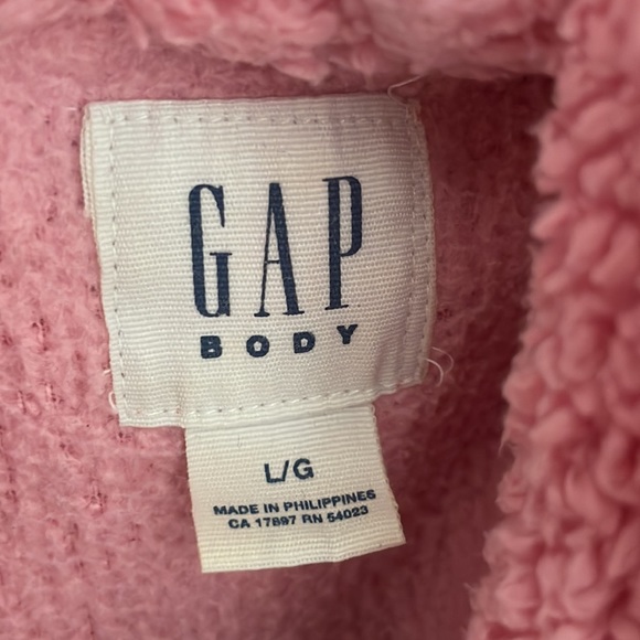 Gap Body Vintage plush robe pink - Picture 3 of 4